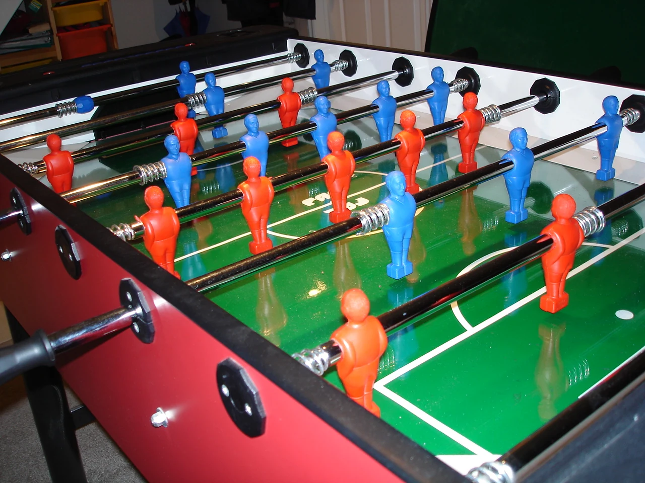 Tavolo da biliardino al Fun Village Bowling