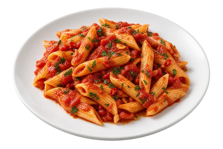 Pennette all’arrabbiata — immagine illustrativa