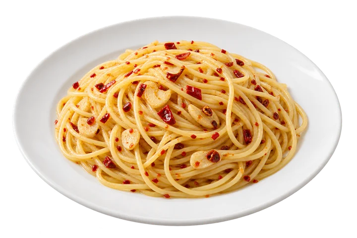 Spaghetti aglio, olio e peperoncino — immagine illustrativa