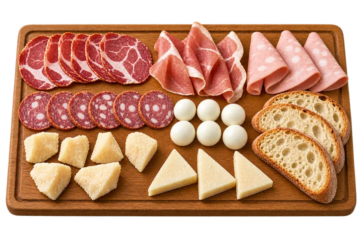 Tagliere grande salumi e formaggi — immagine illustrativa